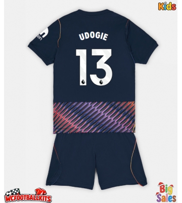Tottenham Hotspur Destiny Udogie #13 Replica Away Stadium Kit for Kids 2026-27 Short Sleeve (+ pants)